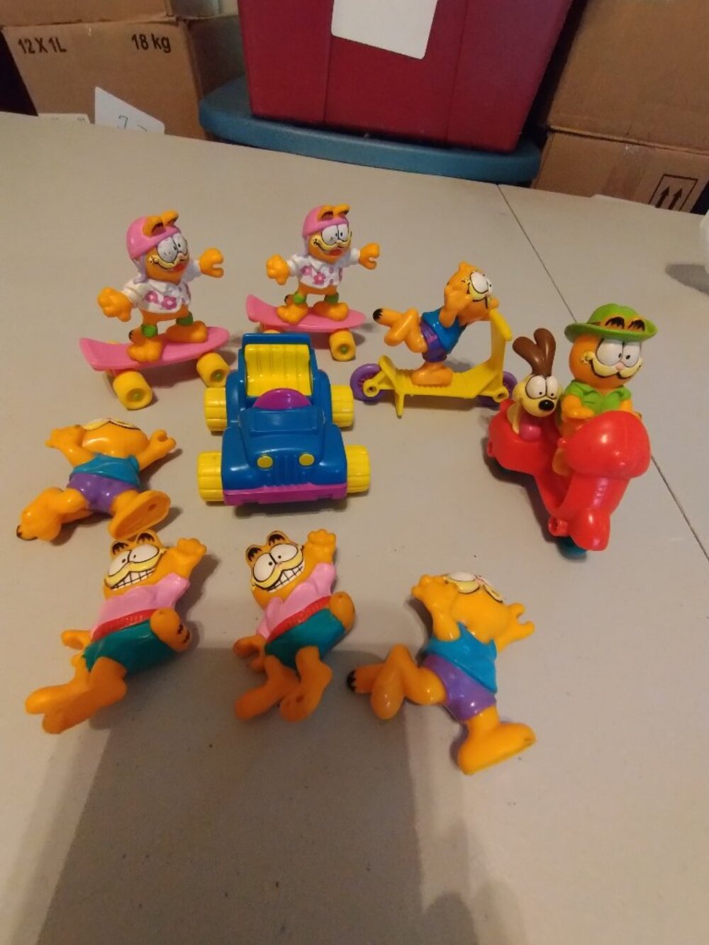 Vintage Happy meal collection Garfield